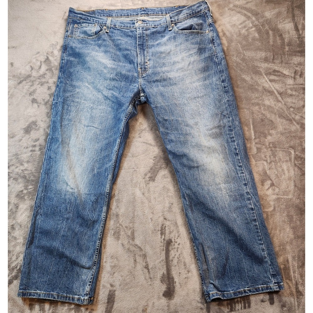 Levis 569 Jeans Mens 40x30 Blue Loose Straight Baggy Denim Y2K